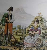Fondamentale per la ricerca, l'acquerello di Carl Von Lutterotti  esposto al Tiroler Landesmuseum Ferdinandeum 